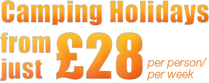 European Camping Holidays from &pound;28 per person/per week with Leisure Direction