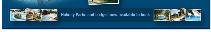 Holiday Parks and Lodges now available to book