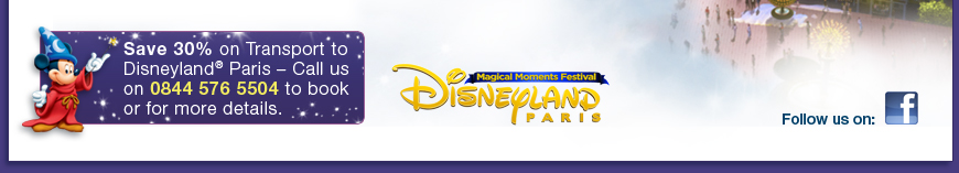 Save up to 30%* at Disneyland&reg; Paris Plus Kids under 7 & 12 stay and play Free^