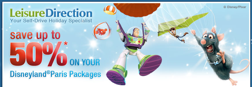 Save up to 50% on your Disneyland®Paris Packages