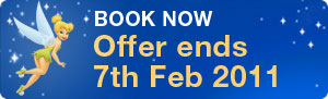 Book Now offer ends on 7th February 2011