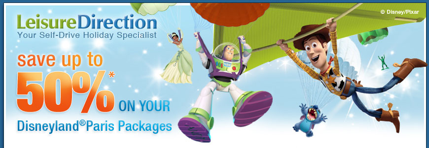 Save up to 50% on your Disneyland&reg;Paris Packages