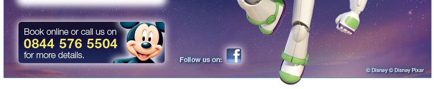 Book by 8th February 2012 - SAVE up to 50% on Disney Hotel and Park Ticket packages*