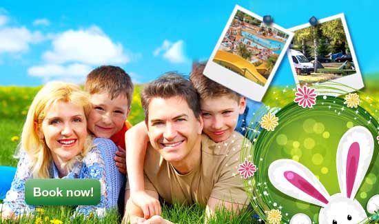 Save 35% on all campsites during the Easter School Holidays
