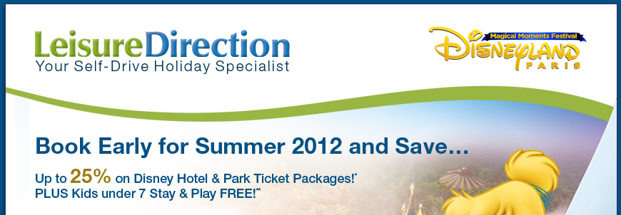Book Early for Summer 2012 and Save...