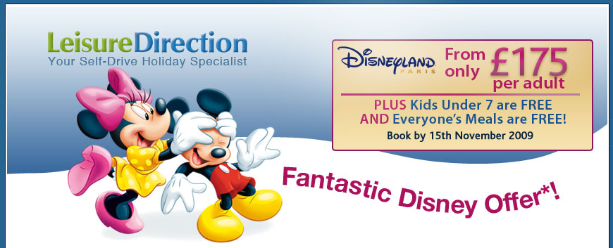 Fantastic Disney Offer from Leisure Direction