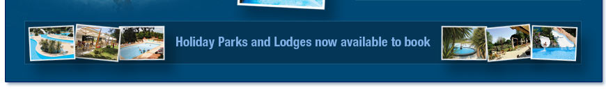 Holiday Parks and Lodges now available to book